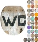 Sanilo WC Sitz ohne Absenkautomatik, einfache Montage, aus Holz, Old Style 
