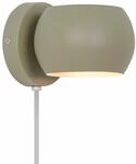 Wandleuchte Belir in Oliv G9