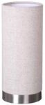 Lindby Tischlampe Ronja dimmbar (Modern) in Creme aus Textil (1 flammig, E14) -