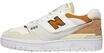 New Balance - Turnschuhe 550 aus Leder, wei&szlig;-Creme-orange (7.5) |...