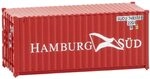 Faller 182001-20' Container Hamburg S&Uuml;D - Spurweite H0