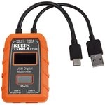 Klein Tools ET920 | USB-Digitaltester Typ A & Typ C | Misst Spannung, Strom,...
