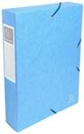 Exacompta 50606E 1 Abheftbox mit Gummib&auml;ndern Exabox aus Glanzkarton 600g/m2