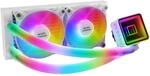 Mars Gaming ML-ULTRA240 Wei&szlig;, Fl&uuml;ssig-CPU-K&uuml;hlung, TDP 500W, Infinity Mirror, 2
