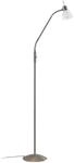 Lindby Stehlampe verstellbar, Standleuchte nickel satiniert 160 cm, 1x E14, ohne