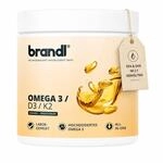 Omega D3 K2 Kapseln hochdosiert, Premium Omega 3 mit Fisch&ouml;l, 500mg EPA und...