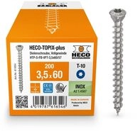 HECO-TOPIX-plus 3,5 x 60, Dielenschraube, Linsensenkkopf mit Fr&auml;srippen,...
