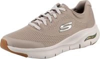 Skechers Herren Arch Fit Sneaker, Taupe Textile Synthetic Trim, 42.5 EU