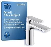 Duravit Tulum Waschtischarmatur, Gr&ouml;&szlig;e S (Auslauf H&ouml;he 97 mm), Wasserhahn...