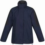 Regatta Damen Professional Women's Defender III Waterproof 3 In 1 Jacket, Blue, 16