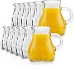 St&ouml;lzle Lausitz Oberglas Salzburg Wasserkrug Wasserkaraffe 200 ml, 12er-Set, Klar