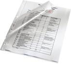 Leitz 4784-00-03 Prospekthlle, A4, PP, genarbt, 0,12 mm, Lochseite