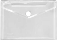 VELOFLEX 4560100 - Dokumentenh&uuml;lle Crystal, 1 St&uuml;ck, DIN A6, Dokumententasche mit