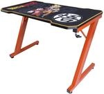 DBZ Dragon Ball Z - Ergonomischer Gamer's Desk mit Carbon Finish und integriertem