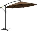 Outsunny Ampelschirm &Oslash;300 cm neigbar Sonnenschirm mit UV-Schutz Kurbelschirm mit