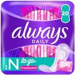 always Slipeinlage Normal to go mit Frischeduft 20 St&uuml;ck