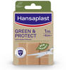 Hansaplast Green & Protect Pflaster (1 m x 6 cm), umweltfreundliches Wundpflaster aus
