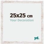 yd. Your Decoration - Bilderrahmen 25x25 cm - White Wash - Bilderrahmen aus MDF mit