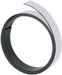 FRANKEN Magnetband, 100 cm x 15 mm, beschriftbar, zuschneidbar, grau, M803 12