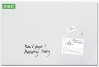 SIGEL Premium Glas-Whiteboard 100x65 cm super-wei&szlig; matt