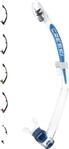 Cressi Itaca Ultra Dry Snorkel - Trockenes Schnorcheln zum Freitauchen und