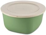 Koziol Connect Box 2 mit Deckel aus Kunststoff in der Farbe Nature Leaf Green 2L,