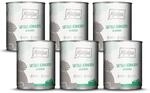 MjAMjAM - Premium Nassfutter f&uuml;r Katzen - saftiges H&uuml;hnchen an Brokkoli, 6er Pack