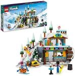 LEGO 41756 Friends Skipiste und Caf&eacute; Winter-Set mit Liann-, Aron- und...