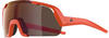 Alpina Unisex - Kinder, ROCKET YOUTH Q-LITE Sportbrille, pumpkin-orange matt/red, One
