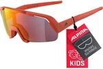 ALPINA ROCKET YOUTH - Verspiegelte und Bruchsichere Sport- & Fahrradbrille Mit 100%