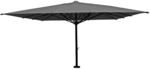 Mendler Gastronomie-Luxus-Sonnenschirm HWC-D20 5x5m - anthrazit