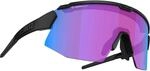 Bliz Breeze Small Nordic Light Sportbrille, matt black-violet blue multi