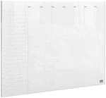 Nobo Mini-Whiteboard Wochenplaner, A4, Tisch-/Wandmontage, Trocken Abwischbares
