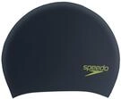 Speedo Junior Unisex Long Hair Cap | Swim Cap | Snag Free | Easy-On, Black/Acid