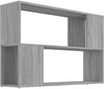 vidaXL B&uuml;cherregal, B&uuml;cherschrank mit viel Stauraum, B&uuml;roregal f&uuml;r...