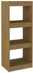 vidaXL Massivholz Kiefer B&uuml;cherregal Raumteiler Standregal Wandregal Aktenregal