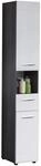 trendteam smart living - Line - Hochschrank - Grau/Wei&szlig; Hochglanz - Badschrank...