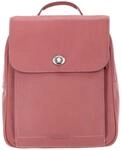 Leonhard Heyden Leder Freizeitrucksack Nizza City Rucksack 7412 Altrosa koralle