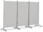 Leco 5410214, Dekorative Z&auml;une Lichtgrau