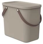 Rotho Albula Aufbewahrungsbox mit Deckel 25l | Praktische Box mit Henkel | sicher