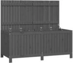 vidaXL Gartentruhe, Gartenbox Latten-Design, Auflagenbox Deckel mit...