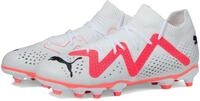 Puma Future Match Fg/Ag Fussballschuh, White Black fire Orchid, 33 EU