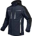Leibw&auml;chter Softshelljacke Herren &ndash; Marine &ndash; Gr. L &ndash; atmungsaktive Jacke...