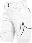 Leibw&auml;chter &ndash; Arbeitsshorts Damen Flex LINE &ndash; Robuste Cargo Hose mit...