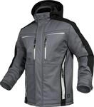 Leibw&auml;chter Flex-Line Winter Softshelljacke (grau/schwarz, M)