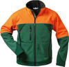 Feldtmann 22756/M Softshell Jacke Sanddorn Größe M grün/orange