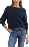 Marc O'Polo Women's Pullovers Long Sleeve Pullover Sweater, Blau, L
