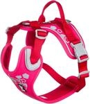 Hurtta Weekend Warrior Hundegeschirr, Brustgeschirr f&uuml;r Hunde, Ruby-Rot, 45-60 cm