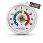 Lantelme K&uuml;hlschrankthermometer Selbstklebend Temperaturanzeige + - 50&deg;C | Deutsche