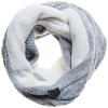 Superdry Womens Cable Snood Knitted Scarf, Mid Grey Tweed, One Size